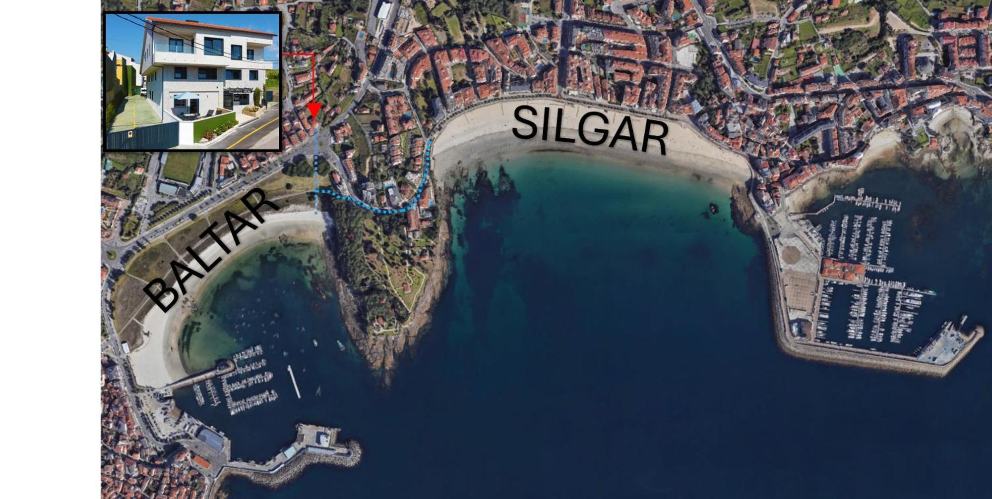 Sanxenxo Deluxe Apartamentos Kültér fotó
